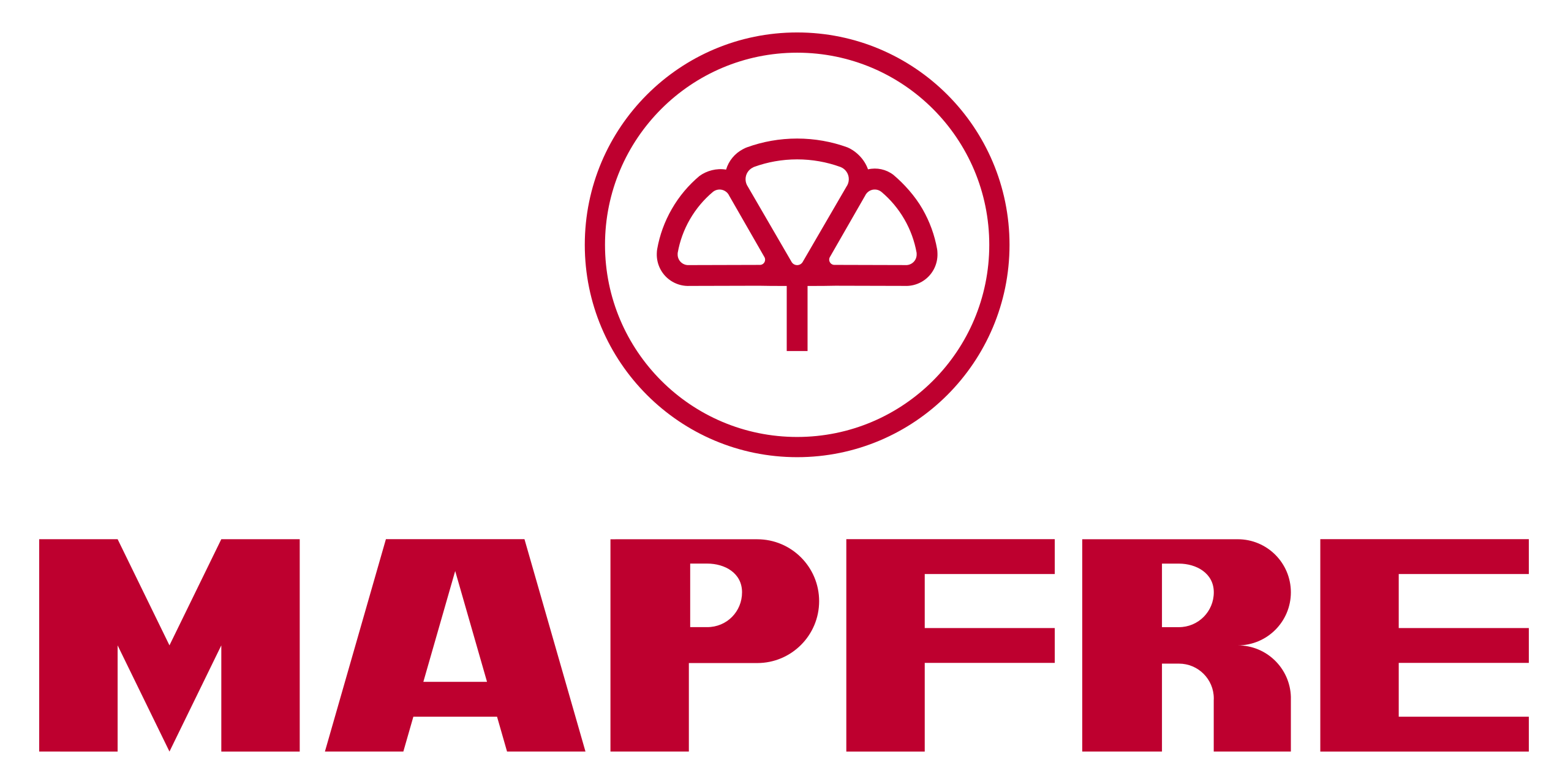 Logotipo de MAPFRE, compañía aseguradora colaboradora de confianza